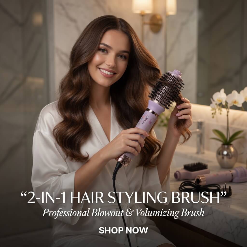 2-in-1 Hair Styling Brush Set