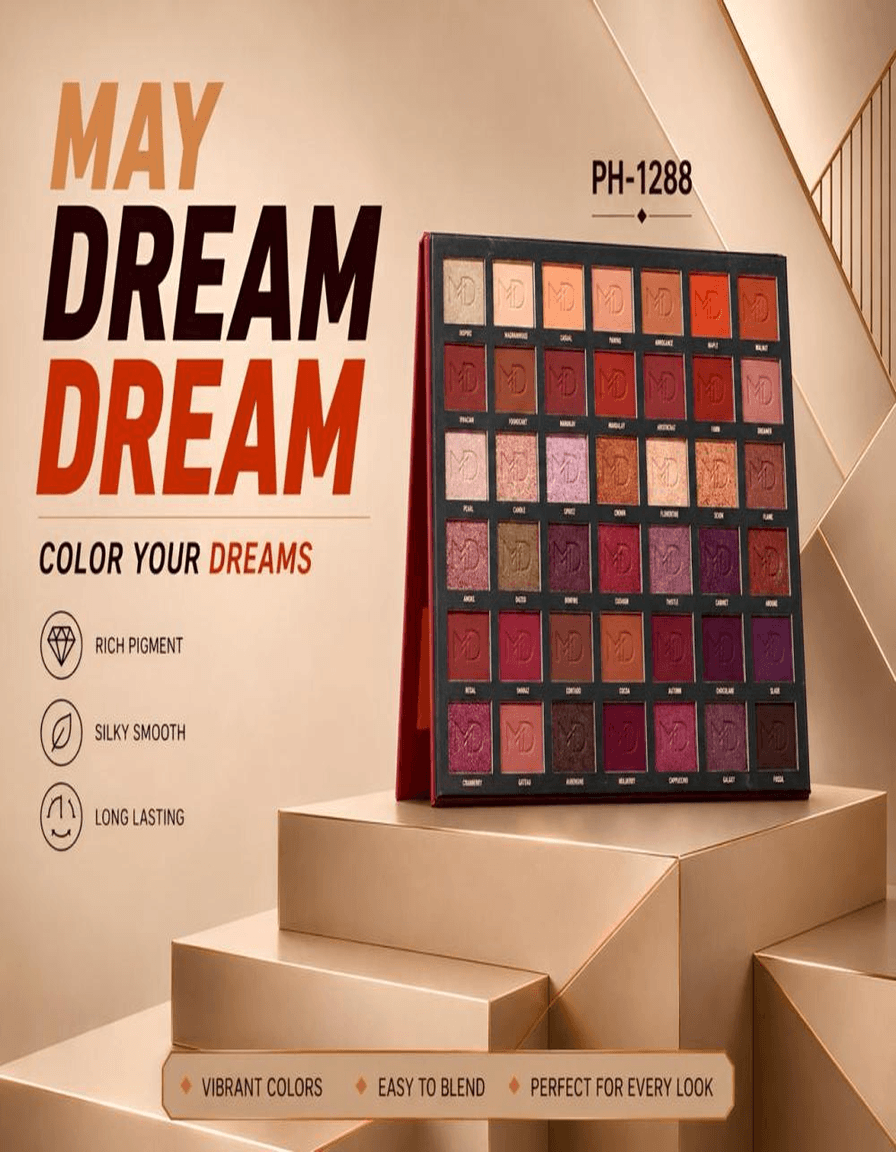 MAYDREAM  Luxury Eyeshadow Palette