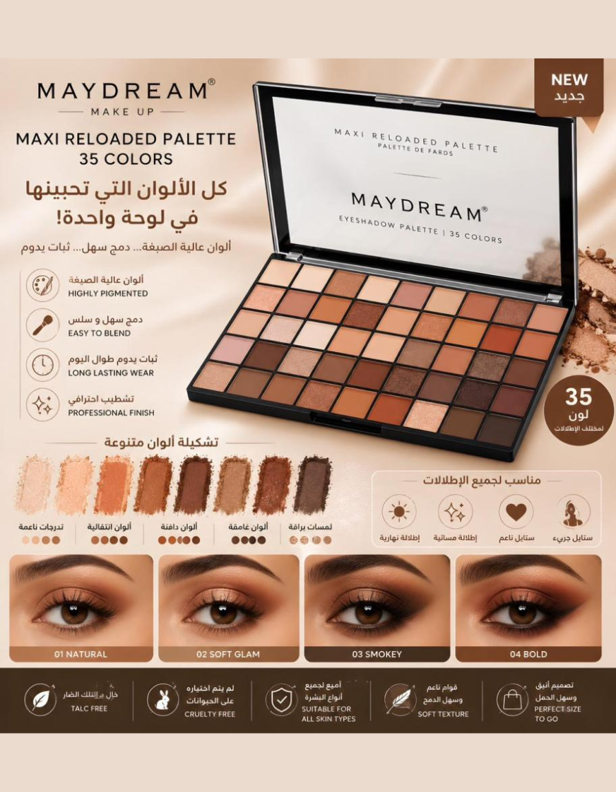 MAYDREAM Ultimate Nudes Palette