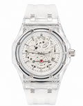 Louis Nice White Rubber Watch