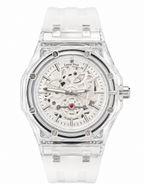 Louis Nice White Rubber Watch